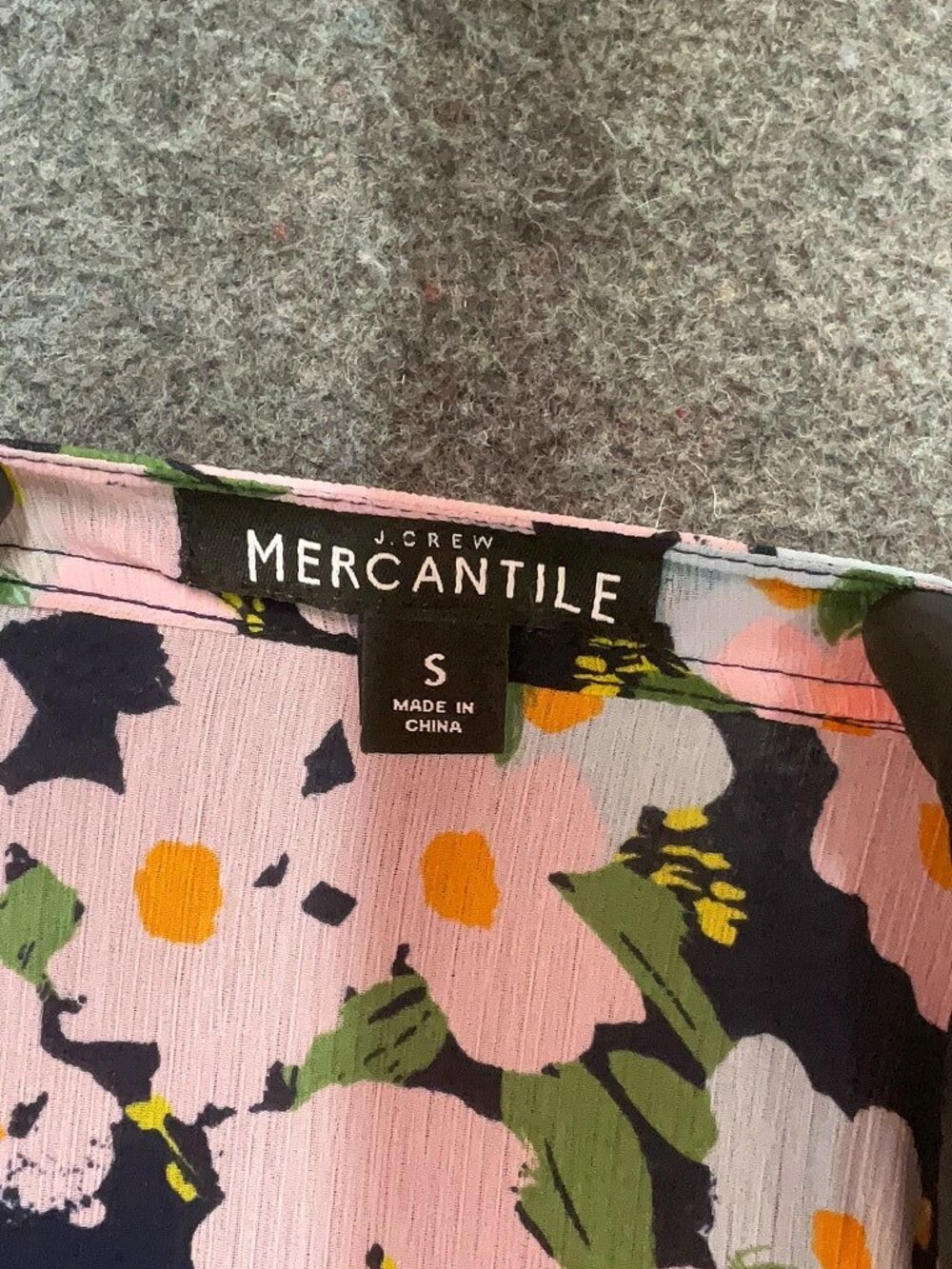J Crew Mercantile Floral Midi Dress Size S Sheer Romantic Cottagecore Feminine - Picture 6 of 7